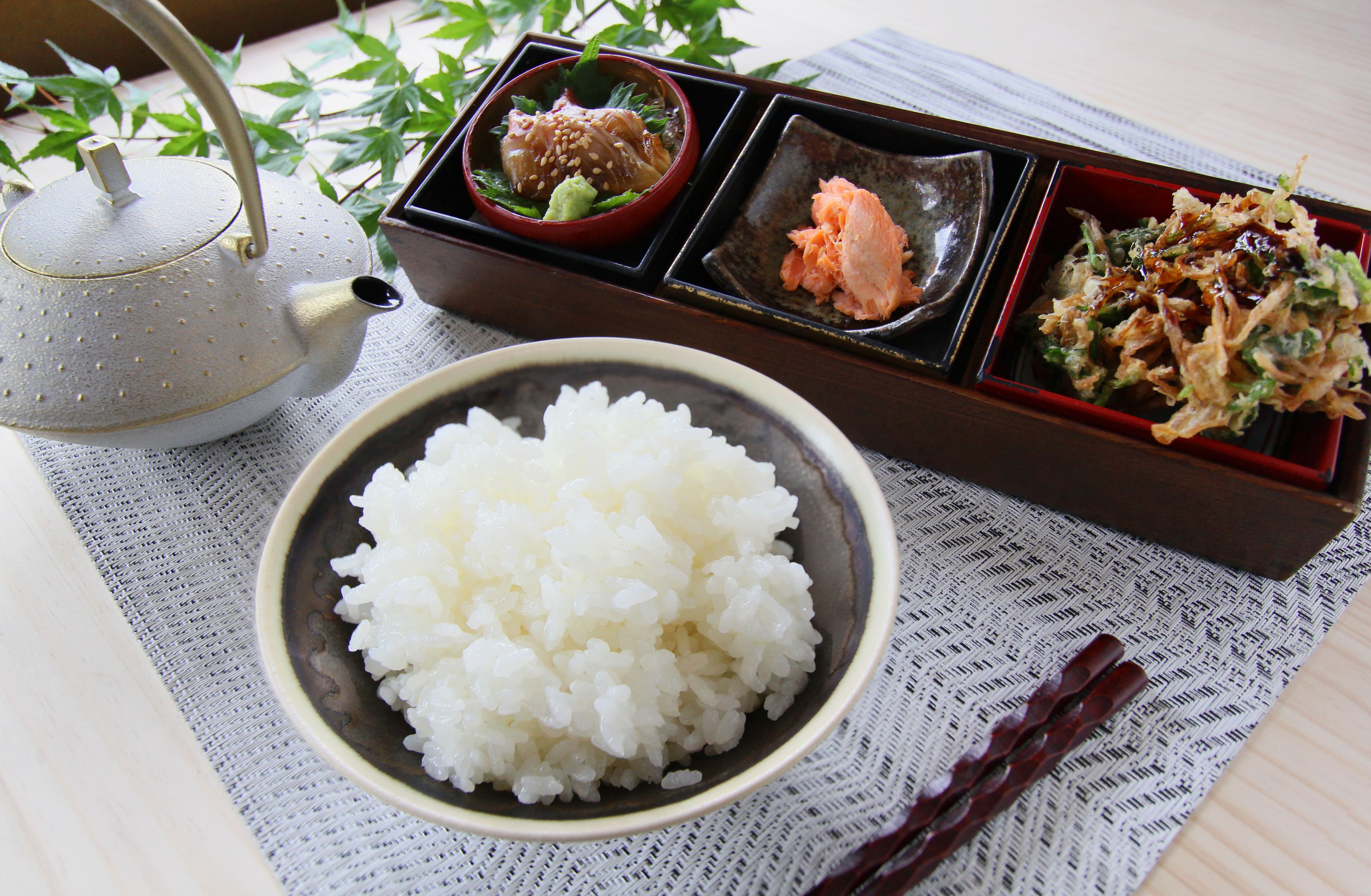 彩りお茶漬け銀シャリ弁当